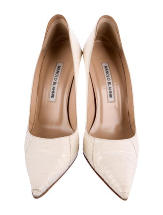 Manolo Blahnik Leather Pumps