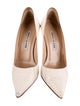 Manolo Blahnik Leather Pumps