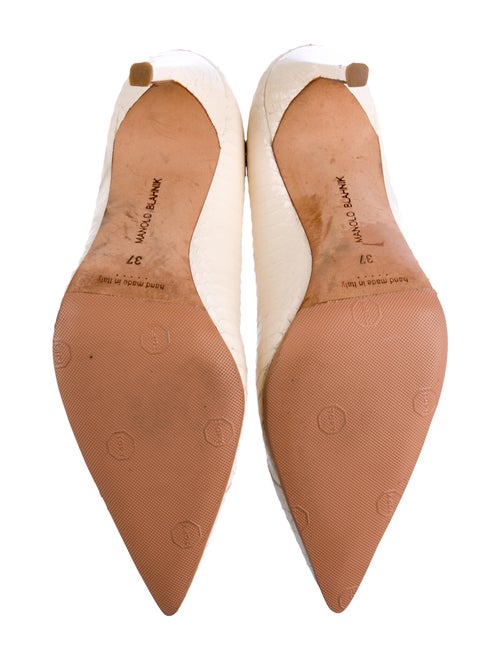 Manolo Blahnik Leather Pumps
