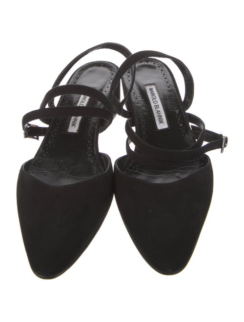 Manolo Blahnik Suede