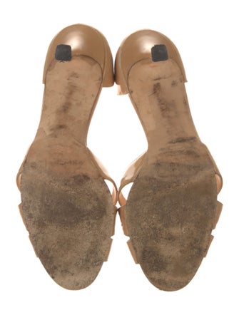 Manolo Blahnik Patent Leather Sandals