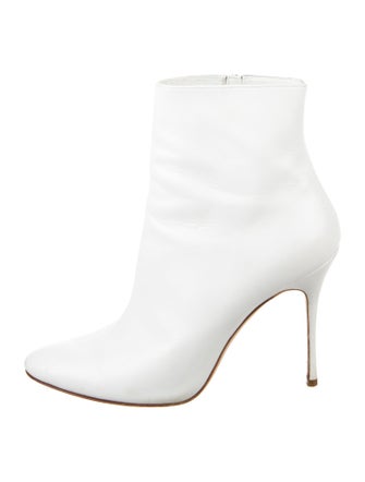 Manolo Blahnik Leather Boots