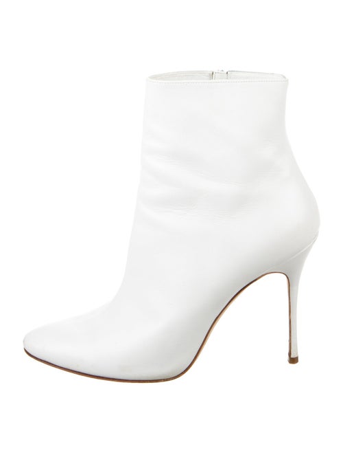 Manolo Blahnik Leather Boots