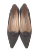Manolo Blahnik Wool Pumps