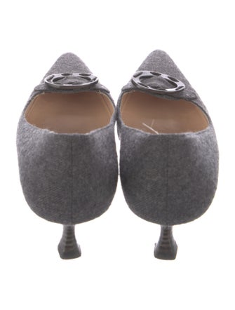 Manolo Blahnik Wool Pumps