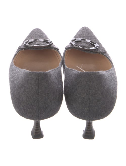Manolo Blahnik Wool Pumps