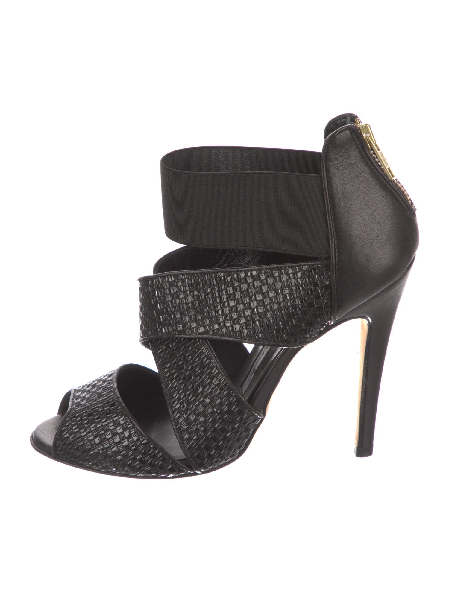 Manolo Blahnik Leather D'Orsay Pumps