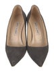 Manolo Blahnik Suede Pumps