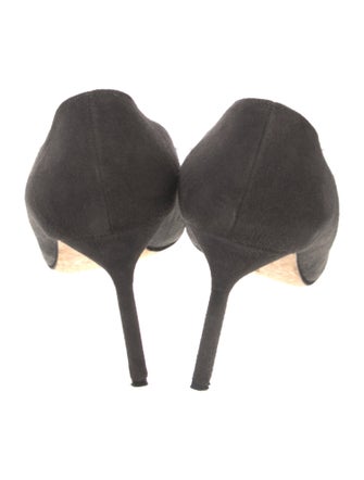 Manolo Blahnik Suede Pumps
