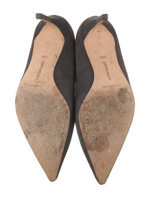 Manolo Blahnik Suede Pumps