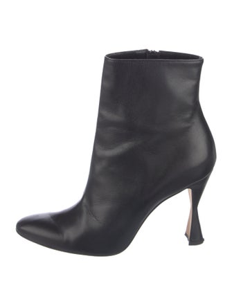 Manolo Blahnik Leather Boots