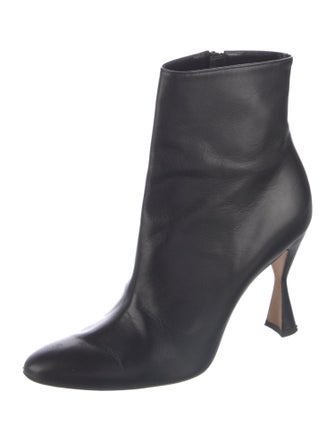 Manolo Blahnik Leather Boots
