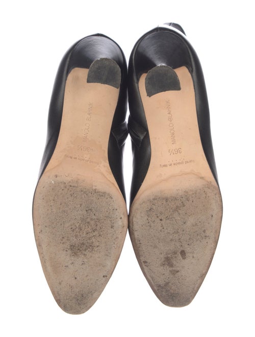 Manolo Blahnik Leather Boots