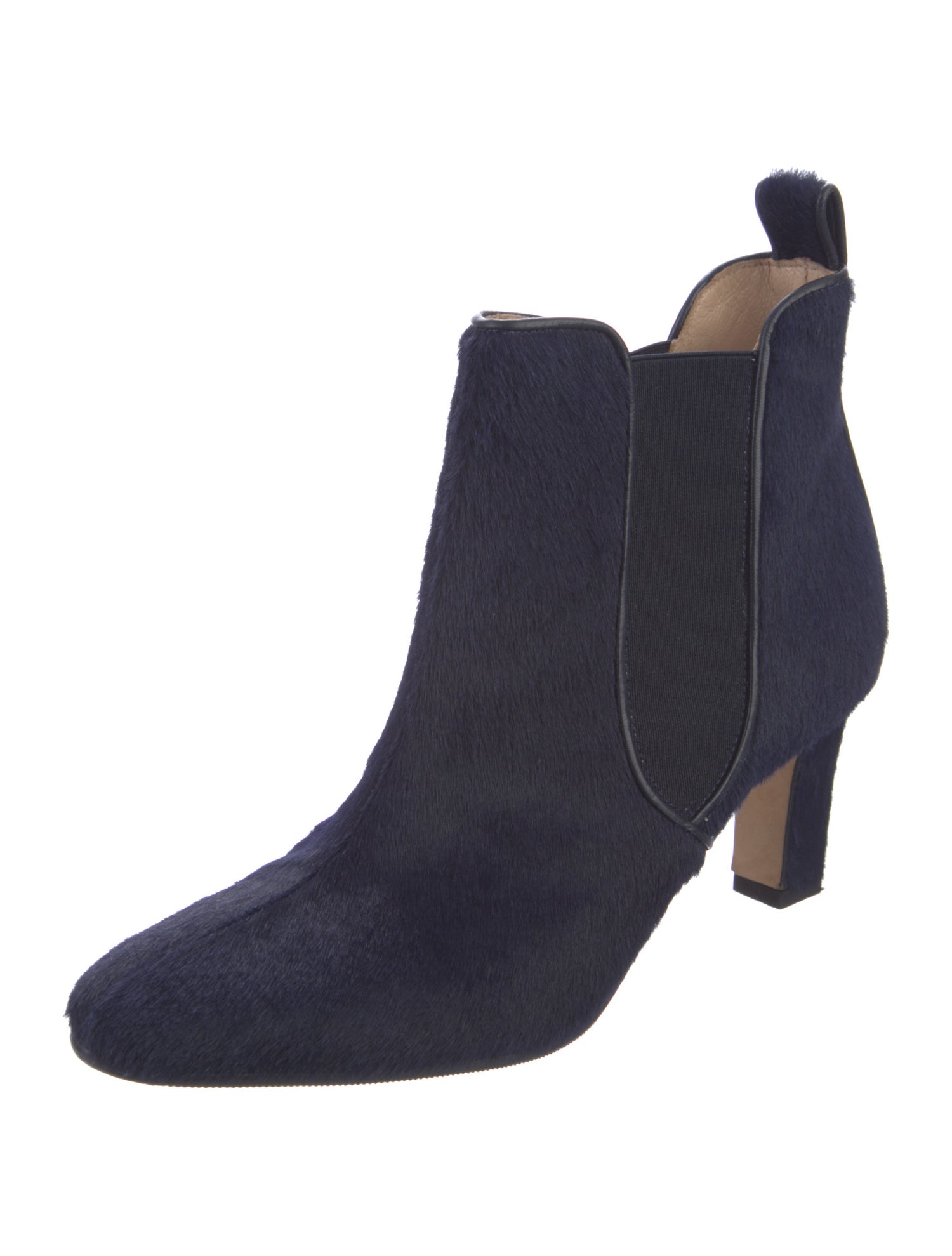 Manolo Blahnik Suede Chelsea Boots