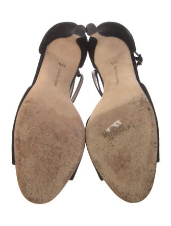 Manolo Blahnik Suede Sandals