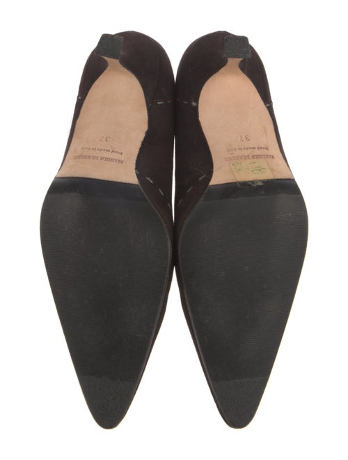 Manolo Blahnik Suede Pumps