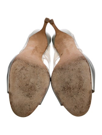 Manolo Blahnik Patent Leather Slides