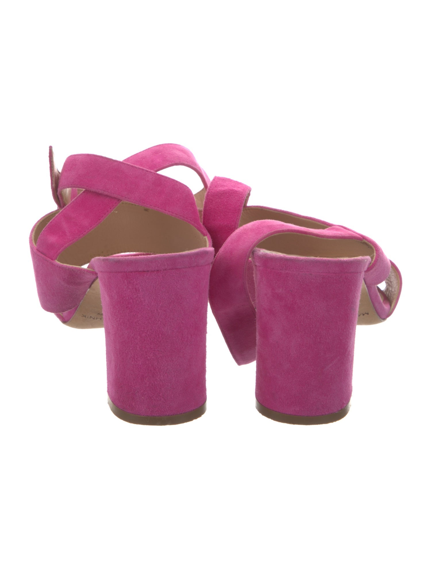 Manolo Blahnik Suede Sandals