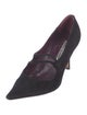 Manolo Blahnik Suede Pumps