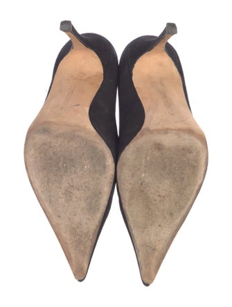 Manolo Blahnik Suede Pumps