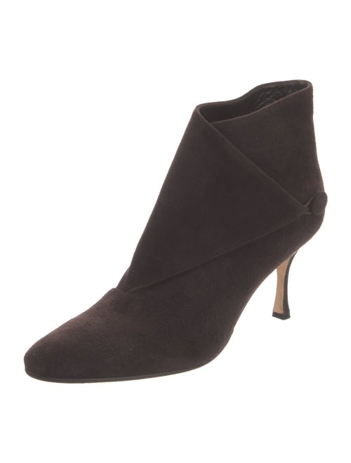 Manolo Blahnik Suede Boots