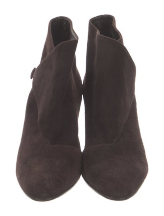 Manolo Blahnik Suede Boots