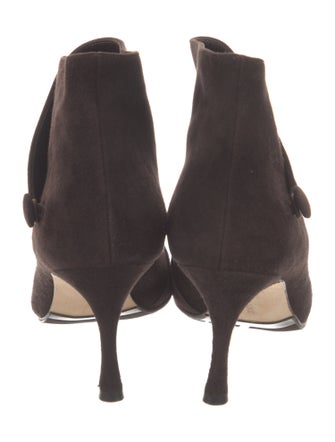 Manolo Blahnik Suede Boots