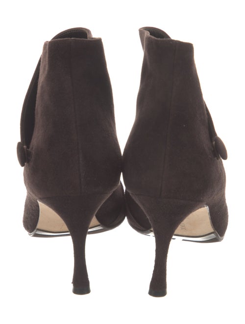 Manolo Blahnik Suede Boots