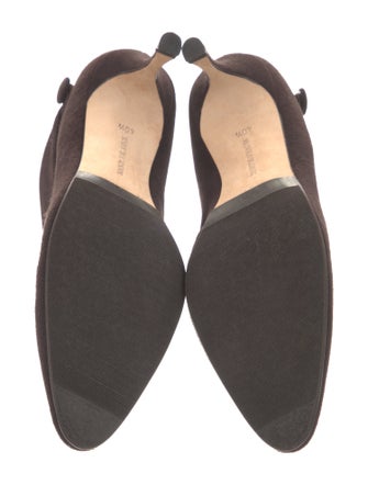 Manolo Blahnik Suede Boots