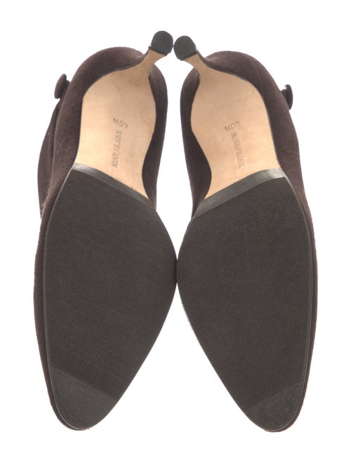 Manolo Blahnik Suede Boots