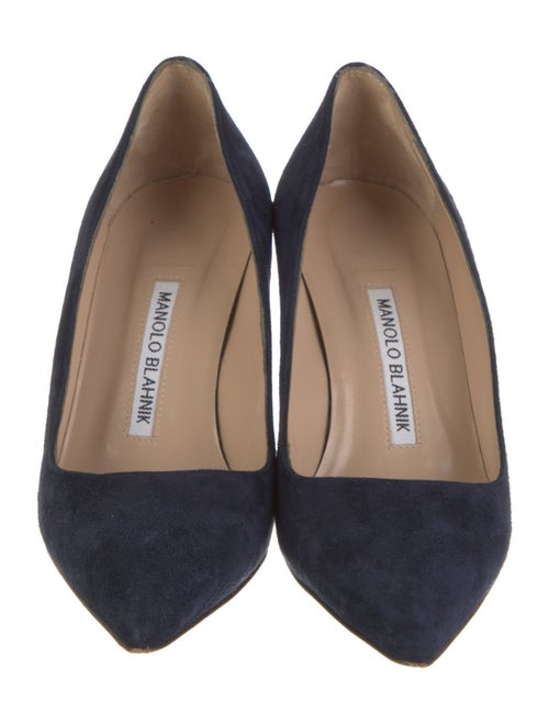 Manolo Blahnik Suede Pumps