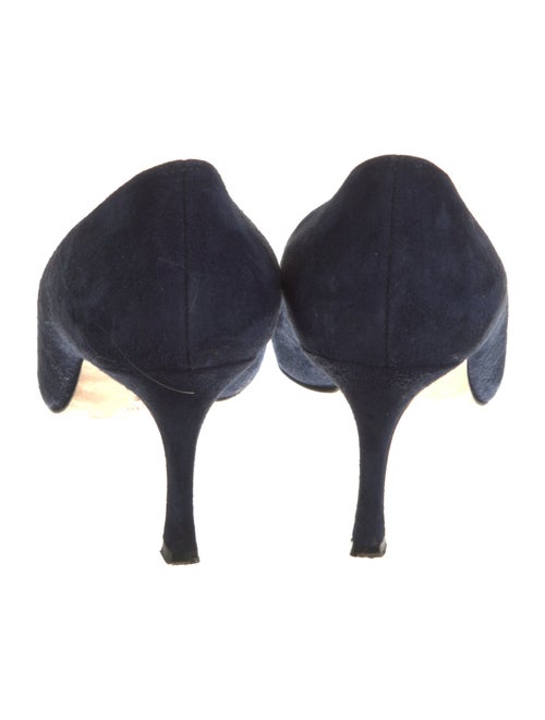 Manolo Blahnik Suede Pumps