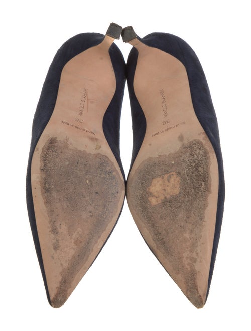 Manolo Blahnik Suede Pumps
