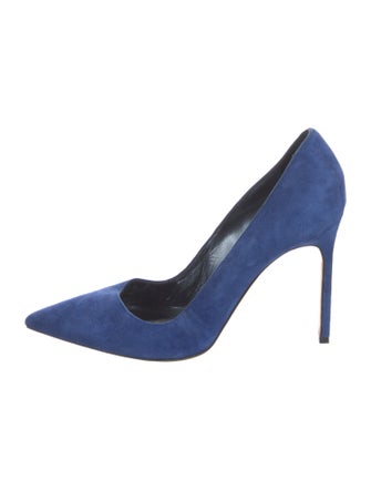 Manolo Blahnik Suede Pumps