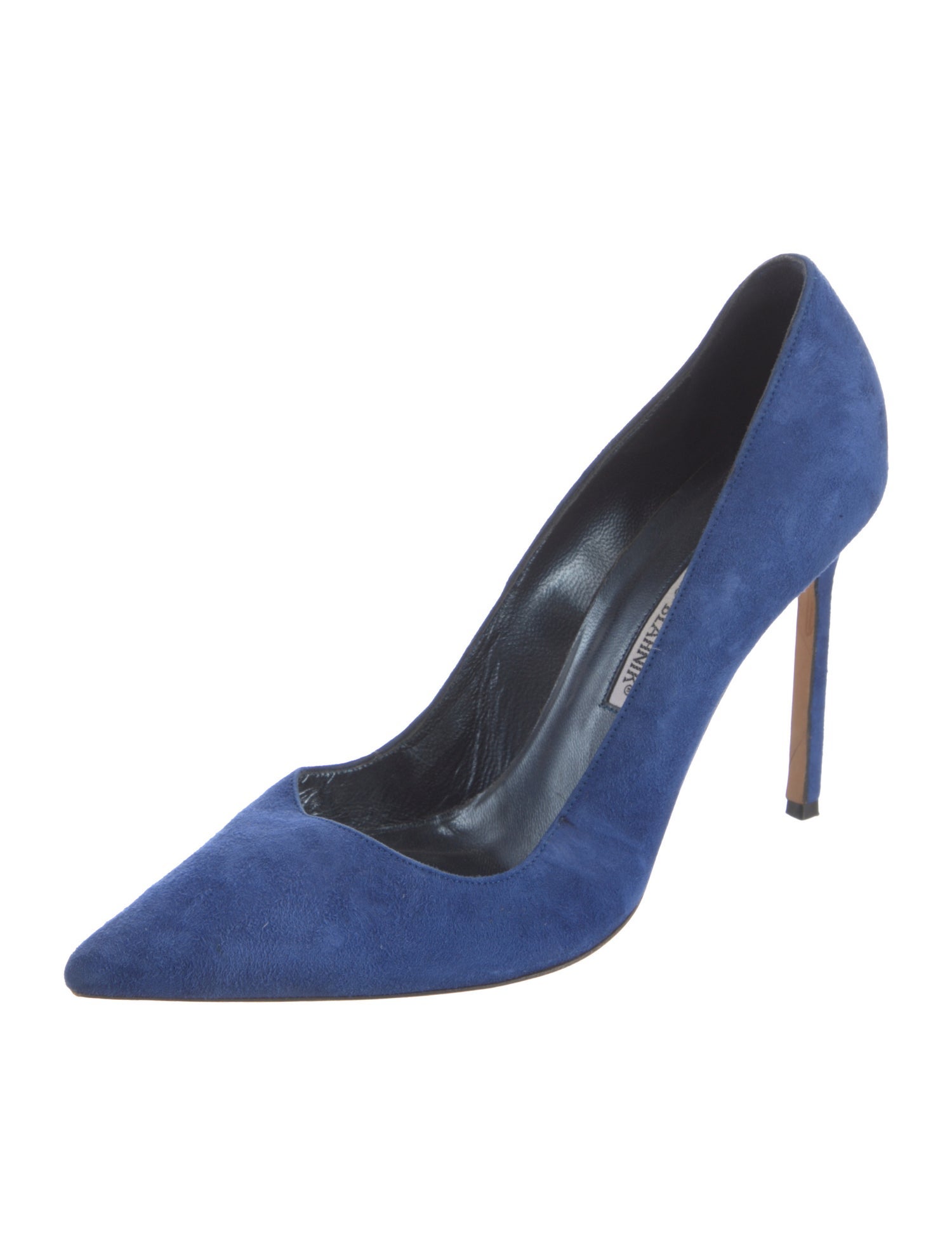 Manolo Blahnik Suede Pumps