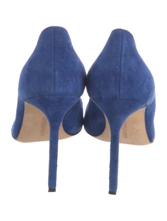 Manolo Blahnik Suede Pumps