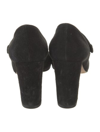 Manolo Blahnik Suede Pumps