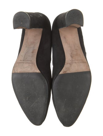 Manolo Blahnik Suede Pumps