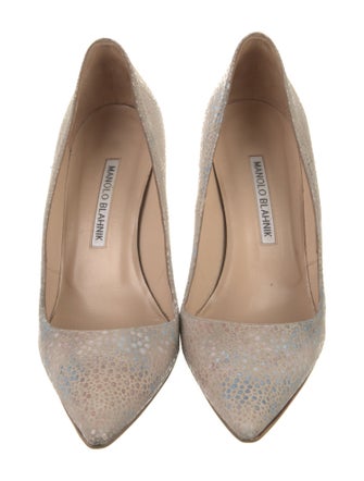Manolo Blahnik Suede Pumps