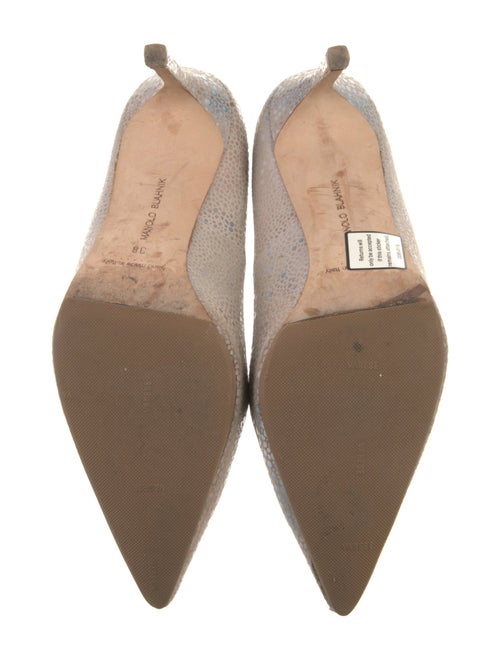Manolo Blahnik Suede Pumps