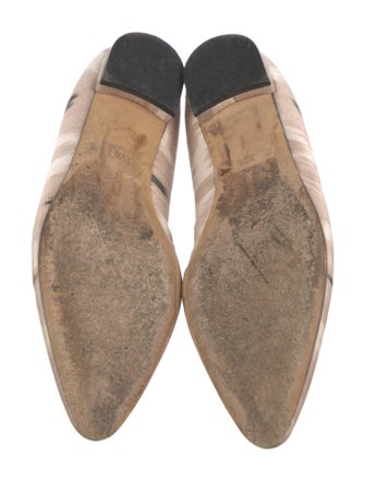 Manolo Blahnik Printed Flats