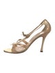 Manolo Blahnik Leather T-Strap Pumps