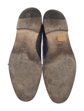 Manolo Blahnik Leather Loafers