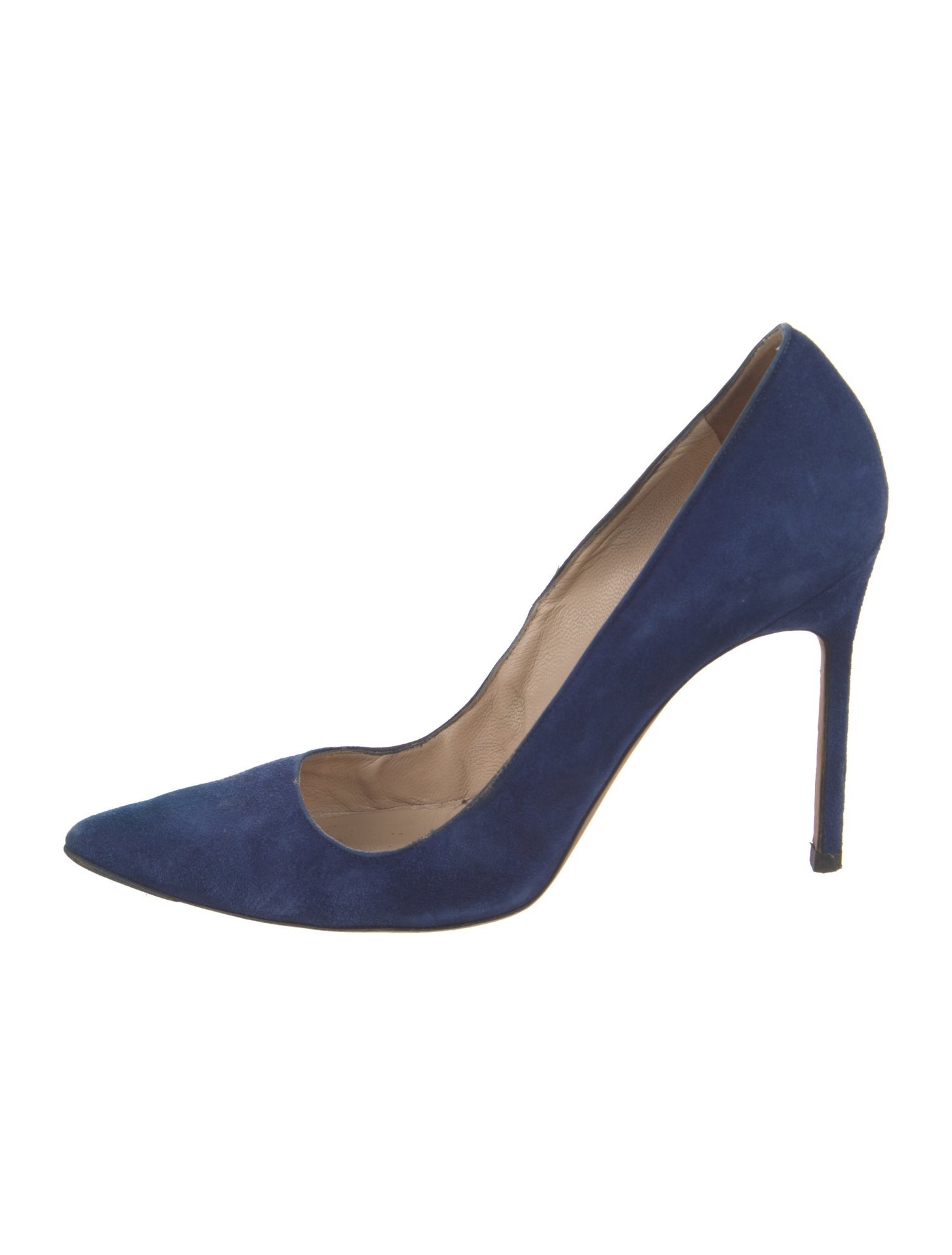 Manolo Blahnik Suede Pumps