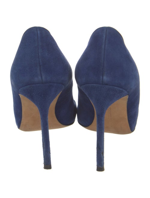 Manolo Blahnik Suede Pumps