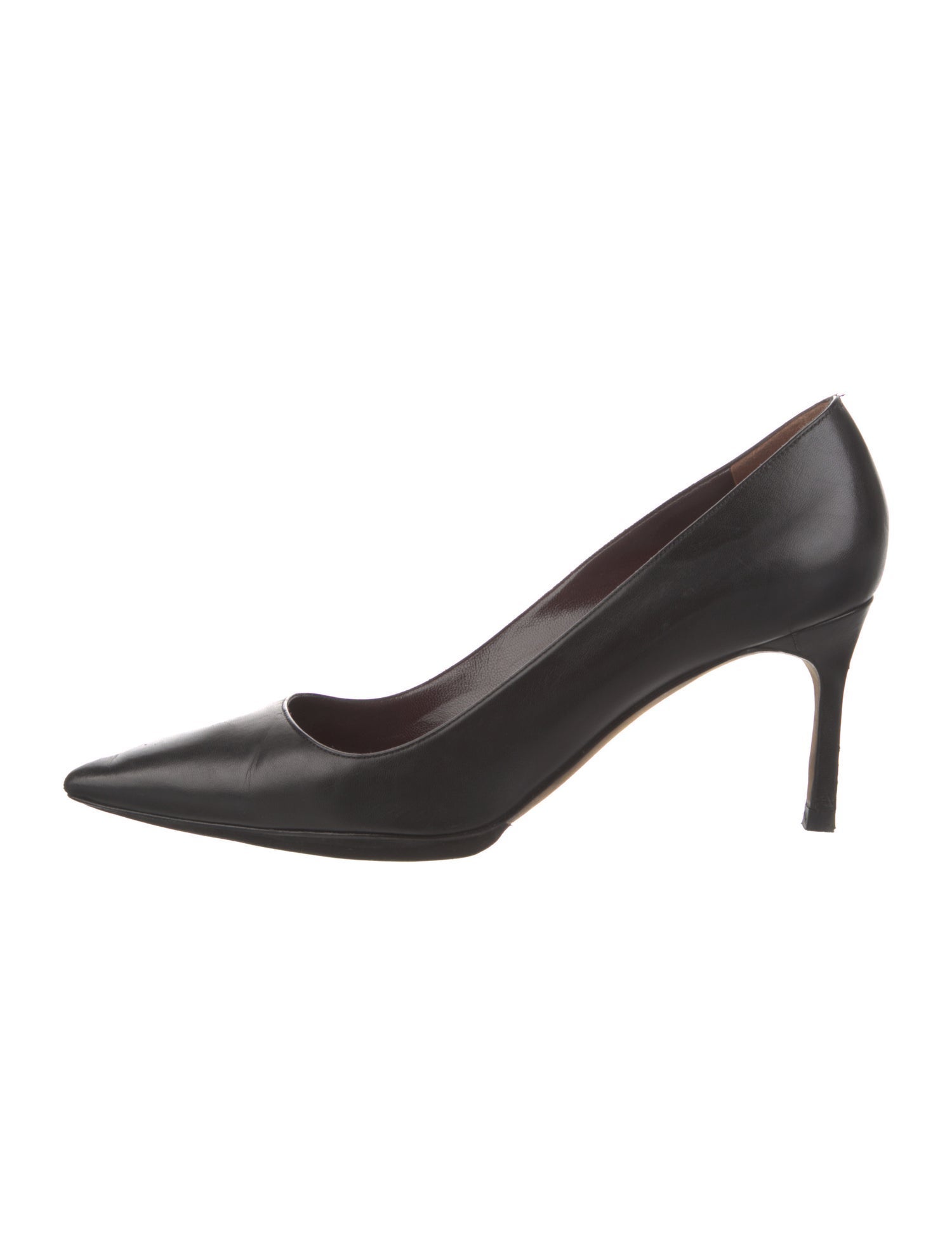 Manolo Blahnik Leather Pumps
