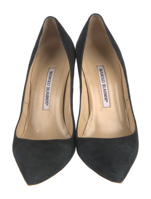 Manolo Blahnik Suede Pumps
