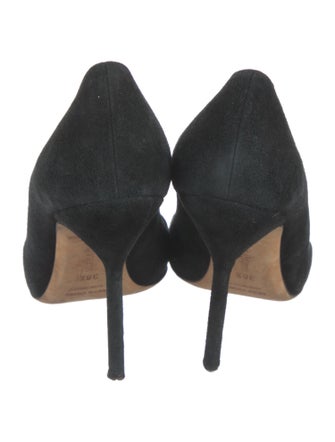 Manolo Blahnik Suede Pumps