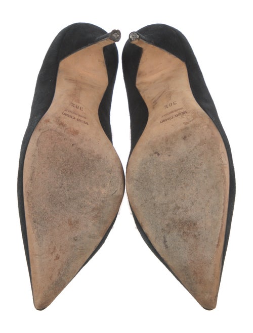 Manolo Blahnik Suede Pumps