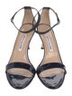Manolo Blahnik Patent Leather Sandals
